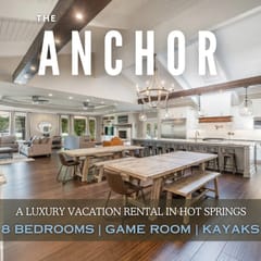 Stunning Luxury Lakefront Lodge! 8 BRs! Sleeps 32!