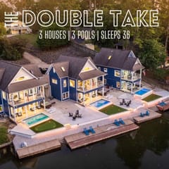 3 Lakefront Homes | Pools | Game Rooms | Sleeps 36