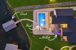 Lakefront Home with Pool, Hot Tub & Private Dock - Image 4