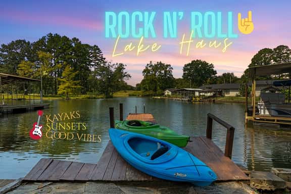 Rock N’ Roll Lake Haus | Lakefront, Kayaks, Decks - Holiday Home - Image 1