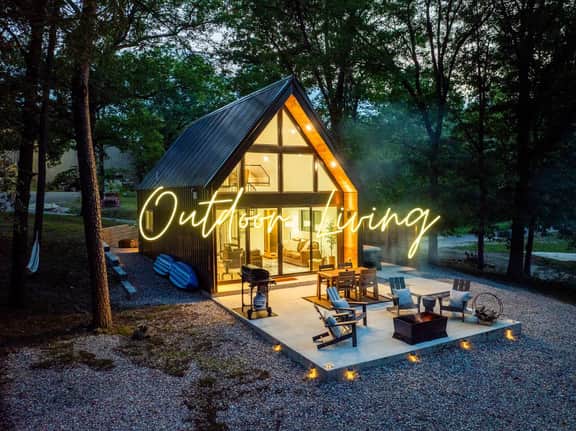 Luxury A-Frame | Hot Tub • Kayaks • Fire Pit - Image 2
