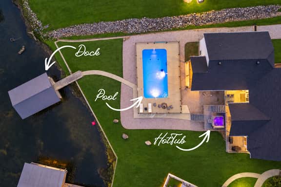 Lakefront Home with Pool, Hot Tub & Private Dock - Image 4