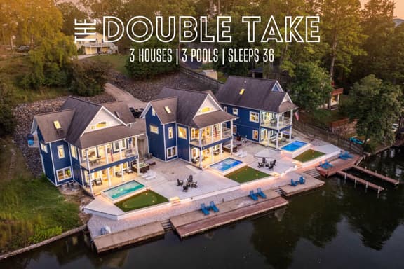 3 Lakefront Homes | Pools | Game Rooms | Sleeps 36 - Image 1